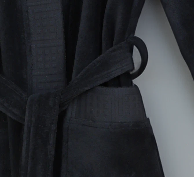 Tilsim Anthracite Bathrobe