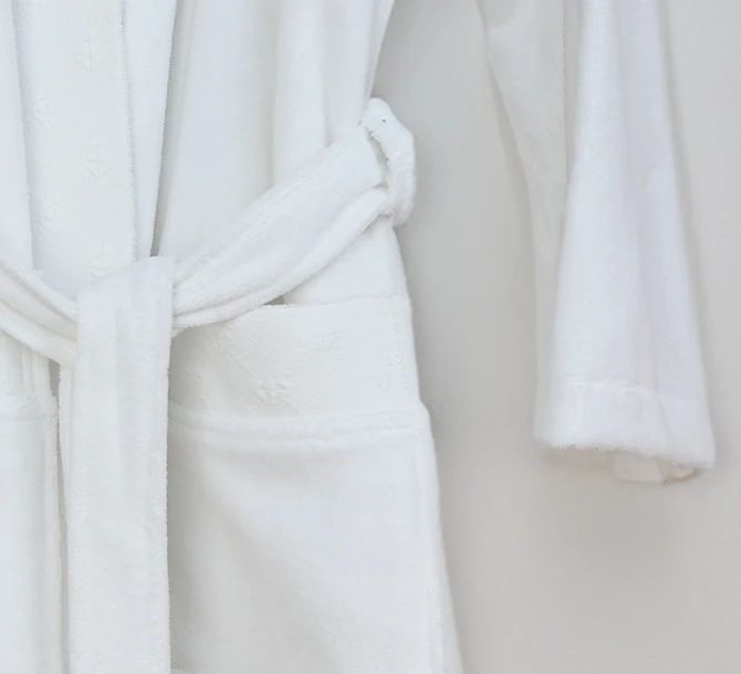 Tomris White Bathrobe