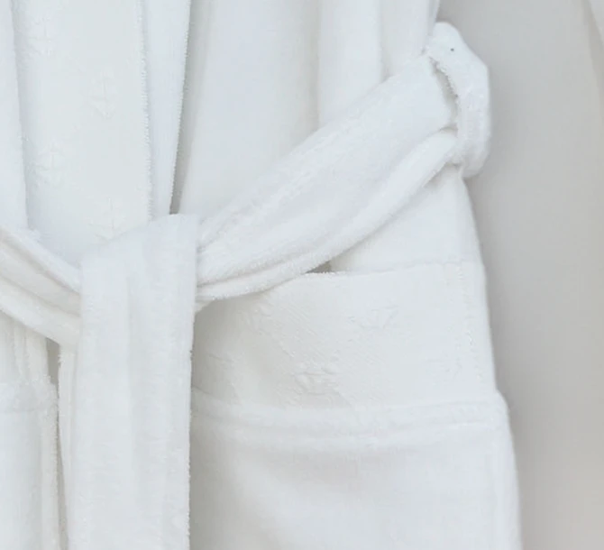 Tomris White Bathrobe