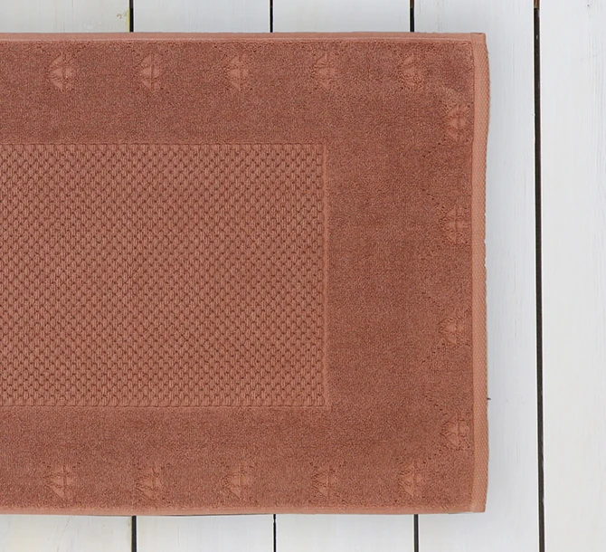 Tomris Terracotta Foot Towel
