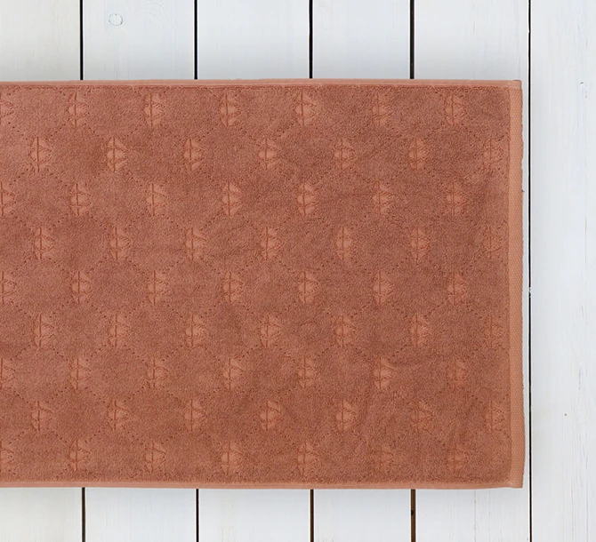 Tomris Terracotta Foot Towel